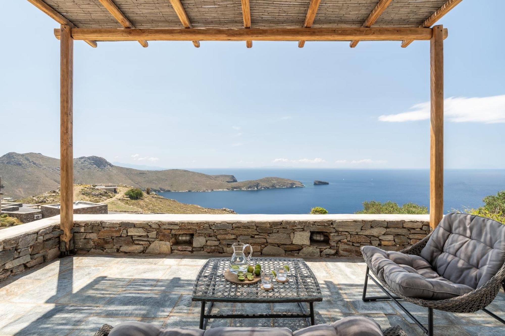 Ammoa Panorama Villa Sotiras Exterior photo